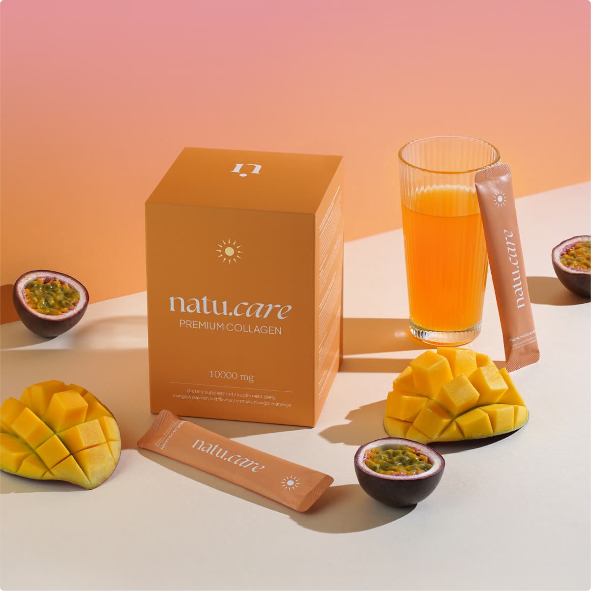 Kolagen Premium 10000 mg, mango-marakuja