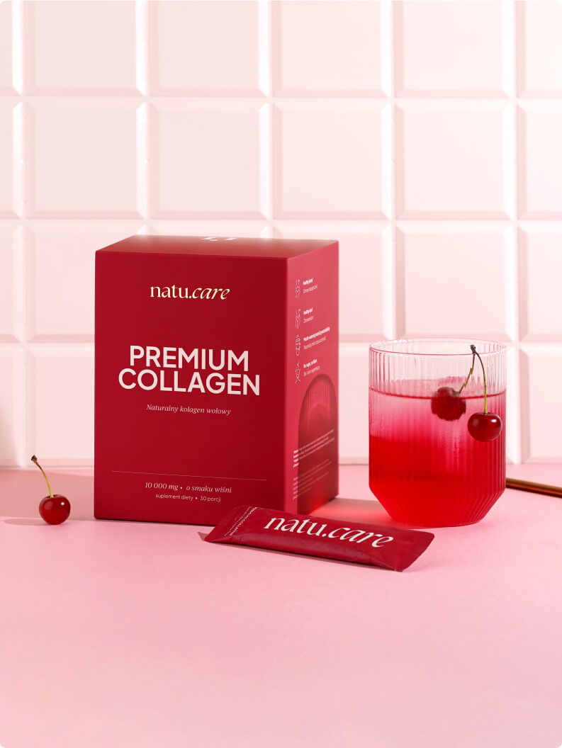 Kolagen Premium 10000 mg, wiśnia: tester 3 saszetki
