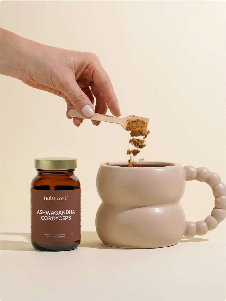 Adaptogeny: Ashwagandha & Cordyceps