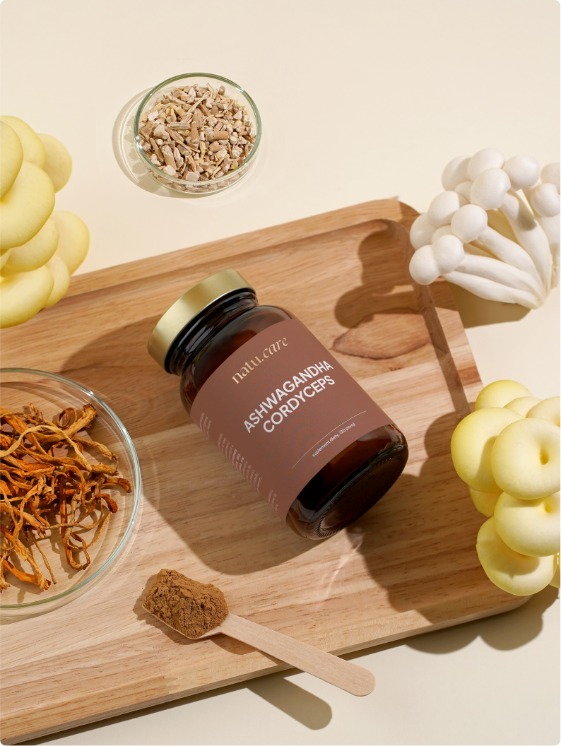 Adaptogeny: Ashwagandha & Cordyceps