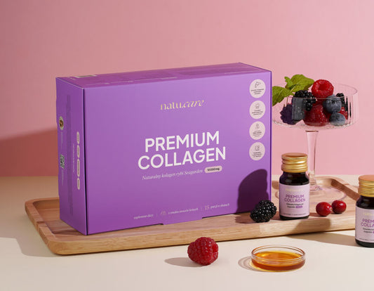 Kolagen Premium Shot 10000 mg, owoce leśne (15 shotów)