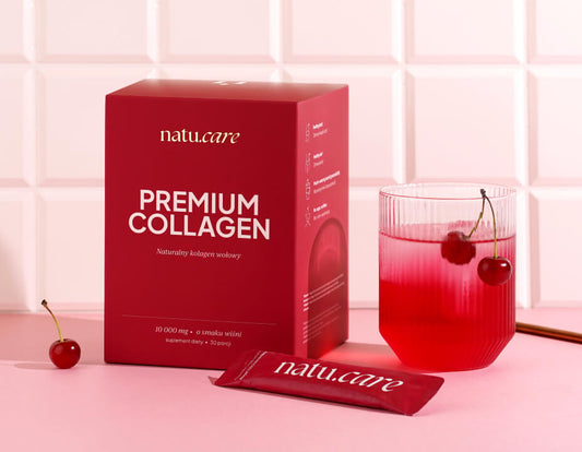 Kolagen Premium 10000 mg, wiśnia