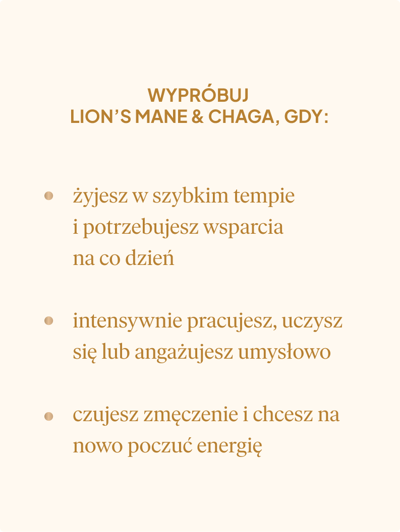 Adaptogeny: Lion’s Mane & Chaga
