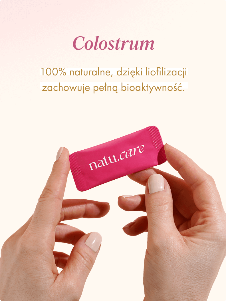Premium Colostrum, malina-czarny bez