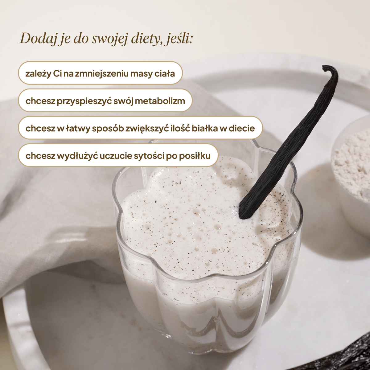 Slim Protein, Wanilia Bourbon - Kształtowanie sylwetki