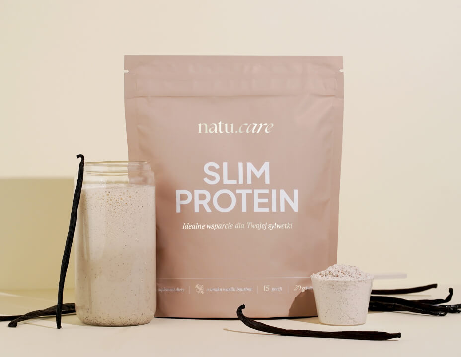 Slim Protein, Wanilia Bourbon - Kształtowanie sylwetki