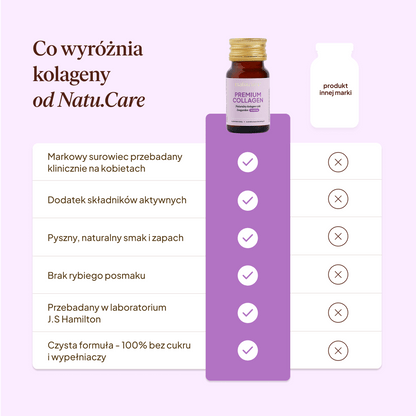 Kolagen Premium Shot 10000 mg, owoce leśne (15 shotów)