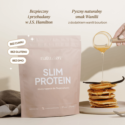 Slim Protein, Wanilia Bourbon - Kształtowanie sylwetki