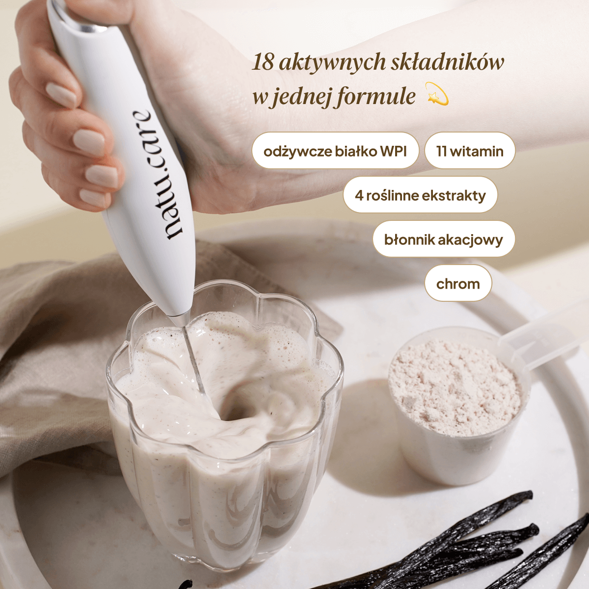 Slim Protein, Wanilia Bourbon - Kształtowanie sylwetki